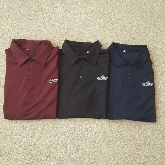 adidas Other - Lot of 3 XL Mens Addidas Golf shirts Oak Creek